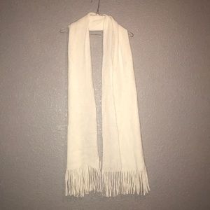 White scarf